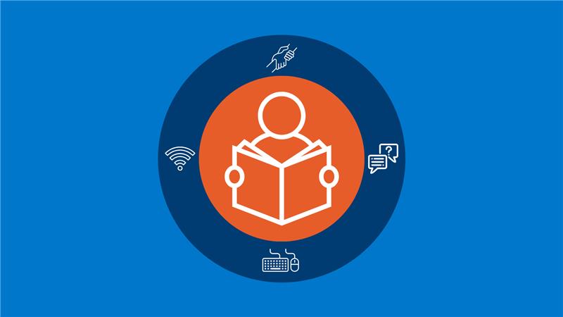 Exam support graphic